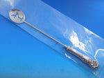 Wild Rose by Watson Sterling Silver Martini Spoon HHWS  Custom Made 11"