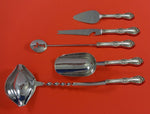 Wild Rose by International Sterling Silver Cocktail Party Bar Set 5pc Custom