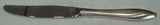 RSVP by Towle Sterling Silver Regular Knife Modern 9" Vintage Flatware