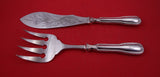 Chinon by Christofle Silverplate Fish Serving Set original 2-piece