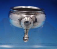 English Georgian Sterling Silver Salt Cellar Master Footed 2.96 ozt. (#6869-2)