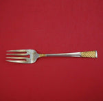 Golden Columbine by Lunt Sterling Silver Salad Fork 6 3/4" Flatware Vintage