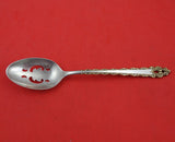Golden La Strada by International Sterling Silver Serving Spoon Pcd Orig 8 3/8"
