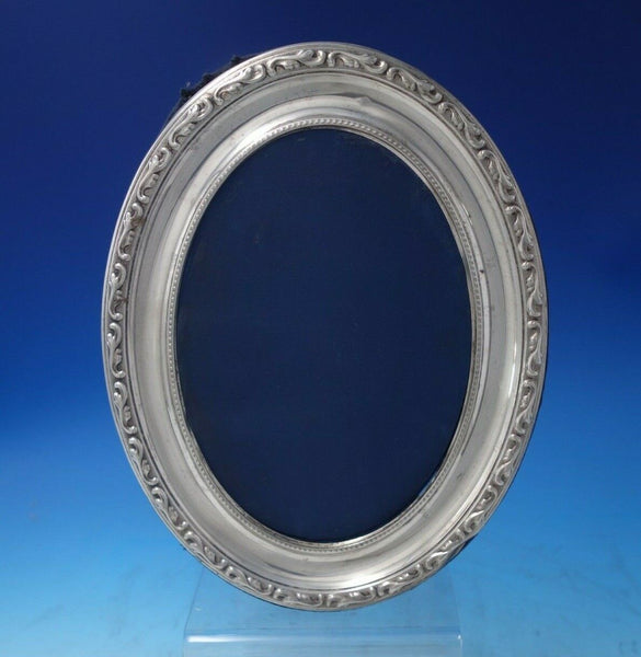 RC English Sterling Silver Picture Frame Oval 7" x 5" (#5784)