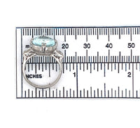 14k White Gold 4.14ct Genuine Natural Aquamarine and Diamond Ring (#J6400)