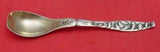 Blossom by Whiting Sterling Silver Egg Spoon Goldwashed 4 1/4" Serving
