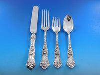 American Beauty by Shiebler Sterling Silver Flatware Set 12 Service 135 pc Din