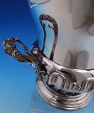 Italian .800 Silver Ice Bucket with Tongs 6 3/4" x 6 1/2" 23 ozt. (#4295)