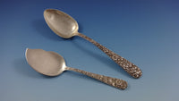 Repousse by Kirk Sterling Silver Flatware Set for 8 Service 54 Pieces