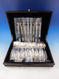 Rose Point by Wallace Sterling Silver Flatware Set for 8 Service 42 Pieces New