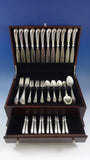 St. Saint Mark 800 Silver Flatware Set for 12 Dinner Service 72 Pieces Italian
