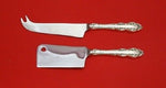 Albemarle By Alvin Sterling Silver Cheese Serving Set HHWS 2pc Custom