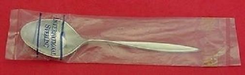 Crystal by International Sterling Silver Sugar Spoon 6 1/4" New Serving