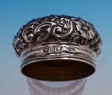 G.H. James and Co English Victorian Sterling Silver Cut Glass Dresser Jar #9246