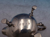 London Georgian English Silver Vintage Sauce Boat Footed 3.79 troy ounce (#6617)