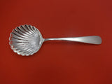 Old Maryland Plain by Kirk Sterling Silver Berry Spoon with Shell Bowl 9 1/8"