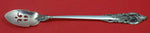 Grande Baroque By Wallace Sterling Silver Olive Spoon Pierced Long 7 1/2" Custom