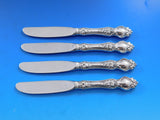 Violet by Wallace Sterling Butter Spreader HH Modern Set 4 pcs 6 3/8"