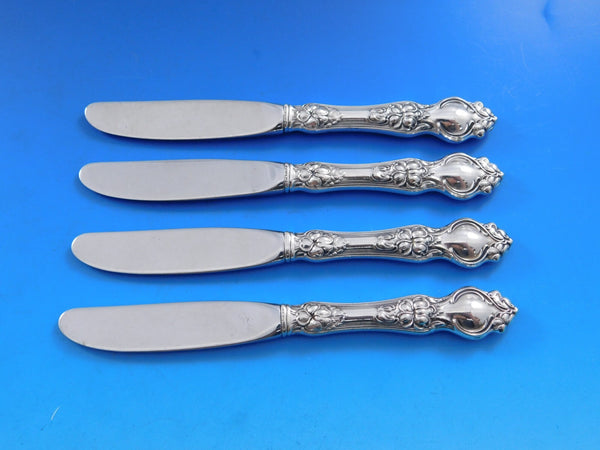 Violet by Wallace Sterling Butter Spreader HH Modern Set 4 pcs 6 3/8"