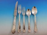 La Regence by Carrs UK Sterling Silver Flatware Set 12 Service 67 pieces Dinner