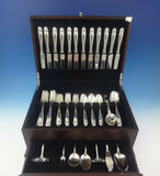 King Christian by Wallace Sterling Silver Flatware Set For 12 Service 67 Pieces