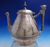 Figural Bust by George Sharp Sterling Silver Tea Pot Etruscan Design (#8712)