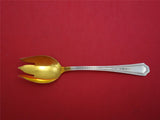 Colfax by Durgin-Gorham Sterling Silver Ice Cream Fork Org Gold Washed 5 1/4"