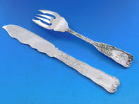 Saint St. Cloud by Gorham Sterling Silver Flatware Fish Service Set 26 Pieces