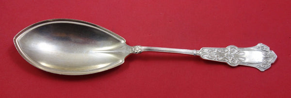 Alhambra by Whiting Sterling Silver Berry Spoon Gold Washed Pointed 9 1/4"