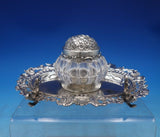 Gorham Sterling Silver Inkwell with Tray Pen Rest Winged Angels #195 (#6555)