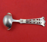 Th. Olsens Norwegian Sterling Silver Gravy Ladle Double Spout with Hook 6 1/4"