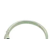 Platinum .49ct Genuine Natural Sapphire and Diamond Ring (#J4590)