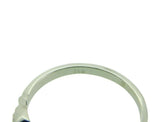 Platinum .49ct Genuine Natural Sapphire and Diamond Ring (#J4590)