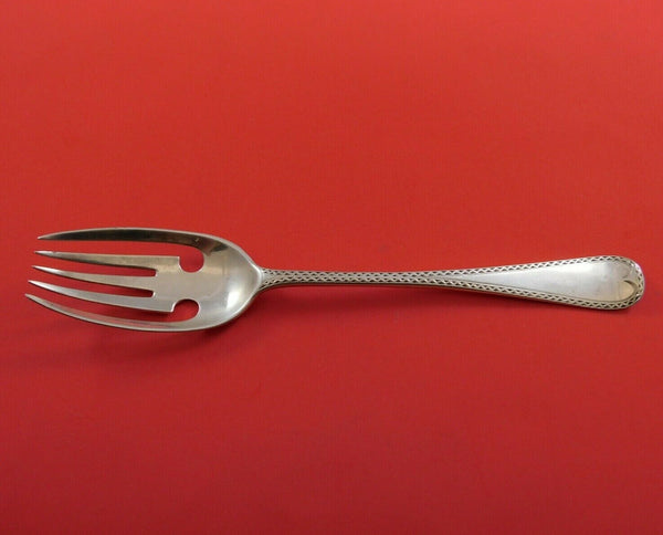 David Landsborough Fullerton English Estate Serving Silver Salad Serving Fork