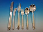 Tropic AKA #37 by Evald Nielsen Sterling Silver Flatware Set Service 48 pcs