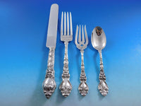 Douvaine by Unger Sterling Silver Flatware Set Service 30 Pieces Dinner Rare