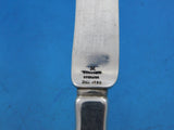 Lap Over Edge Acid Etched by Tiffany Sterling Dessert Knife HHAS Apples 7 1/4"
