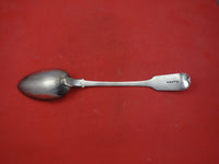 English Georgian Sterling Silver Stuffing Spoon London 1817 no button 12"