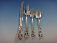 Florentine Lace by Reed & Barton Sterling Silver Flatware Service 8 Set 59 Pcs