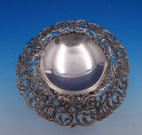 Howard Sterling Silver Raised Compote with wide Pierced Rim and Base (#7783)