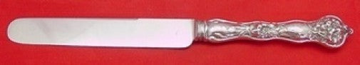Fiorito by Shiebler Sterling Silver Dinner Knife Blunt 10"