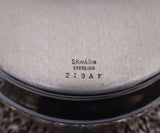 Repousse by Kirk Sterling Silver Champagne Coaster #219AF 2 1/2" x 9 1/2" #7657