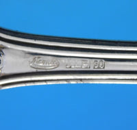 Patricia by Mema Swedish Silverplate Flatware Set Service 71 pcs L monogram