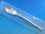 Aegean Weave Gold by Wallace Sterling Silver Relish Scoop Custom Made 6 3/8"