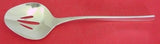 Vision by International Sterling Silver Serving Spoon Pierced Orig 9 1/8" Modern