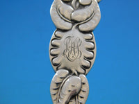 Ailanthus by Tiffany and Co Sterling Silver Berry Spoon Gold Washed Shell 8 7/8"