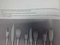 XY by Guy Degrenne Stainless Steel Flatware set 81 pcs Modern IN BOOK Modern
