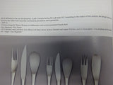 XY by Guy Degrenne Stainless Steel Flatware set 81 pcs Modern IN BOOK Modern
