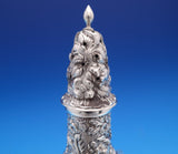 Rose by Stieff Sterling Silver Salt and Pepper Shaker Set 2pc #12B (#7773)