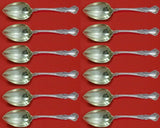 Cambridge Gorham Sterling Silver Grapefruit Sp Custom Set 12 pcs 5 3/4" Fluted